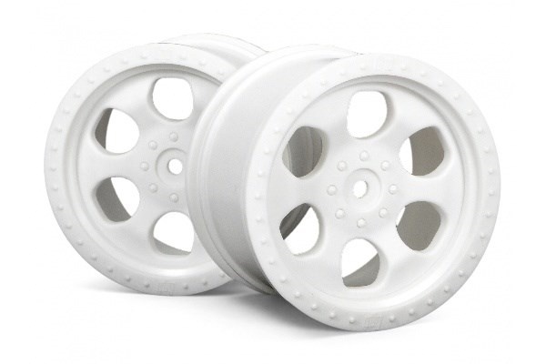 HPI 6 Spoke Wheel White (83X56Mm/2Pcs)