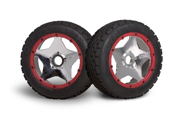HPI Super Star Wheel Shiny Chrome (120X60Mm/2Pcs/)