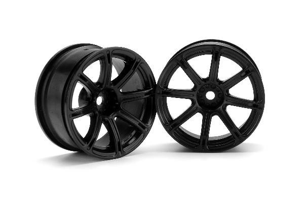 HPI Work Emotion Xc8 Wheel 26Mm Black (6Mm Offset)