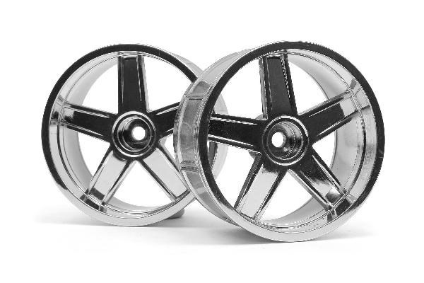 HPI Lp35 Wheel Mf Type Chrome (9Mm Offset/2Pcs)