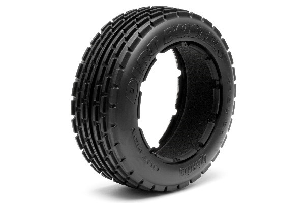 HPI Dirt Buster Rib Tyre M Compound (170X60Mm/2Pcs)