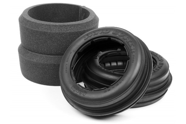 HPI Sand Buster Rib Tire M Compound (170X60Mm/2Pcs)