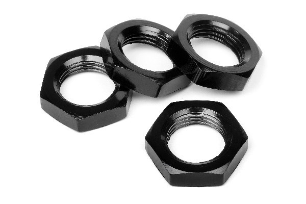 HPI 17Mm Wheel Nut (Black/4Pcs)