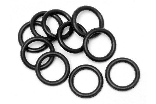 HPI O-Ring P10 (10X2Mm/Black/10Pcs)