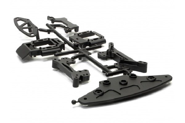 HPI Shock Tower/Bumper Set (Nitro 3)