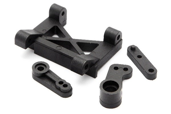 HPI Center Post/Servo Horn/Steering Crank Set
