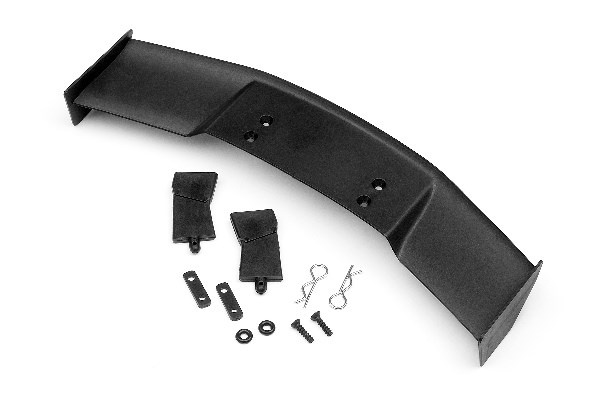 HPI Gt Wing Set (Type D/10Th Scale/Black)