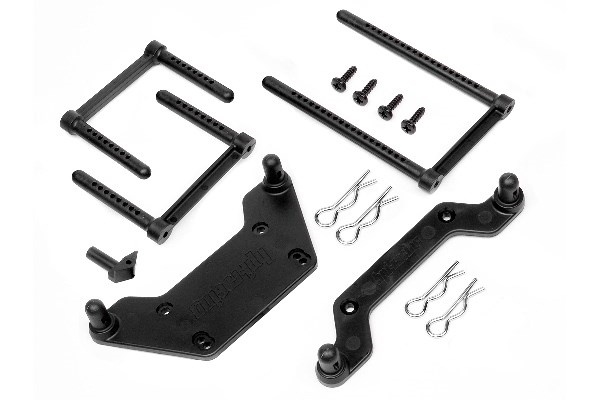 HPI Body Mount Set 89X287Mm (Wheely King)