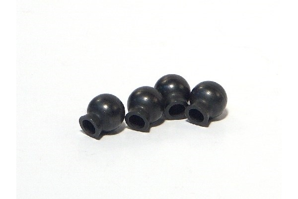 HPI Ball 6.8X7.3X3Mm (Black/4Pcs)