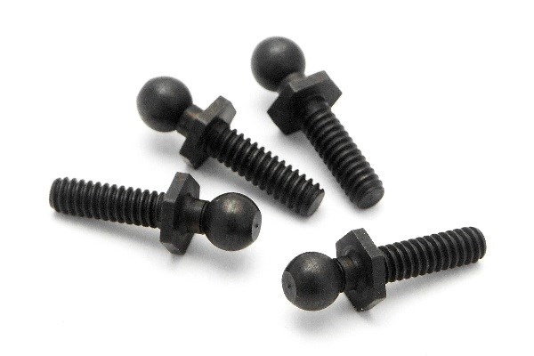 HPI Ball 4.3X20Mm (4-40/Black/4Pcs)