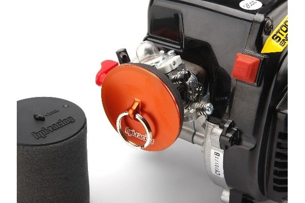 HPI Aluminum Air Filter Maintenance Cap (Orange)