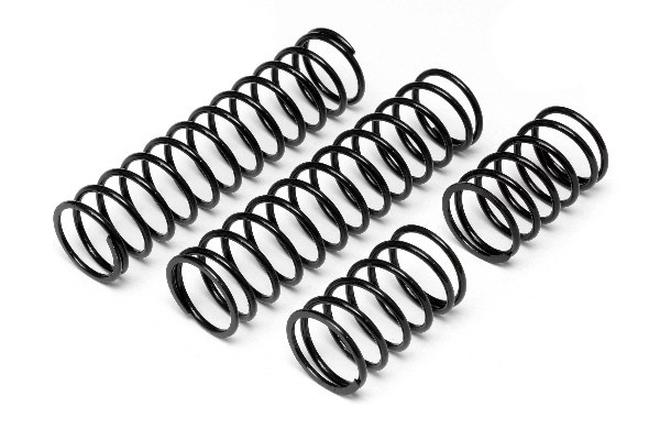 HPI Shock Spring 23x155x2.4mm 17.5 Coils (Black/2pcs)