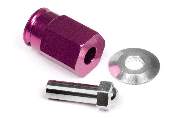 HPI Aluminum Wide Hex Hub 12Mm (24Mm Wide/Purple)