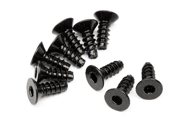 HPI Tp. Flat Head Screw M3X8Mm (Hex Socket/10Pcs)