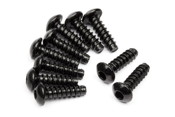 HPI Tp. Button Head Screw M3X10Mm (Hex Socket/10Pcs)