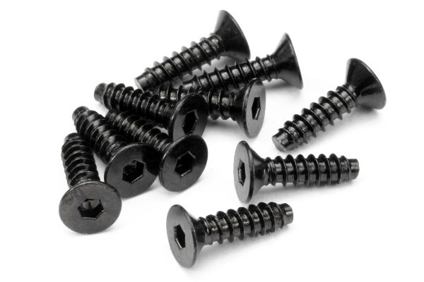 HPI Tp Flat Head Screw M4X15Mm (Hex Socket/10Pcs)