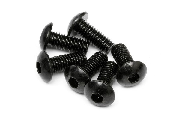 HPI Button Head Screw M5X12Mm (Hex Socket/6Pcs)