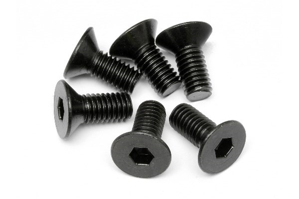 HPI Flat Head Screw M6X14Mm (Hex Socket/6Pcs)