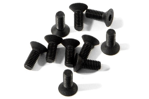 HPI Flat Head Screw M3X8Mm (Hex Socket/10Pcs)