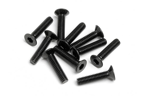 HPI Flat Head Screw M2.5X12Mm (Hexsocket/10Pcs)
