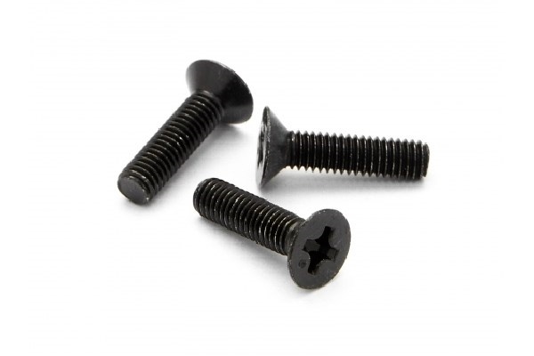 HPI Flat Head Screw M3 X 12Mm (6Pcs)