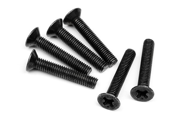 HPI Flat Head Screw M3X18Mm (6Pcs)