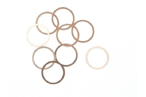 HPI Washer 10X12X0.1Mm (Copper/10 Pcs)