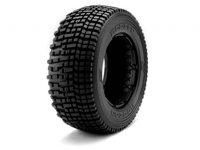 HPI Rodeo Tire (White/Baja 5T/Front/2pcs)