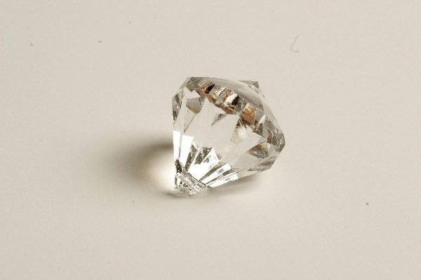 Acryldråber klar 22mm 50stk