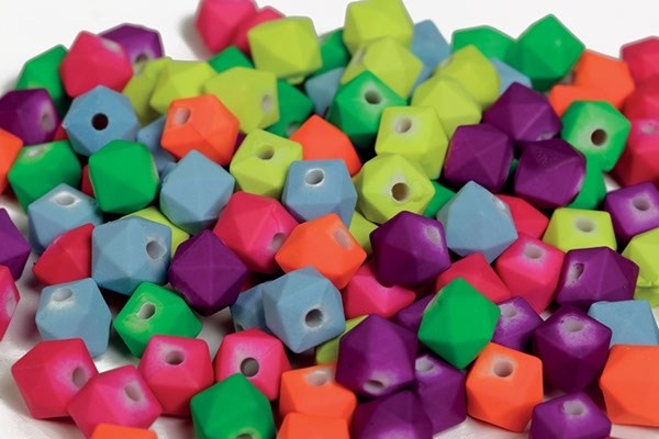 PEARLFUN Pearl`n fun mat oktogram 8mm ass farver 125g bøtte