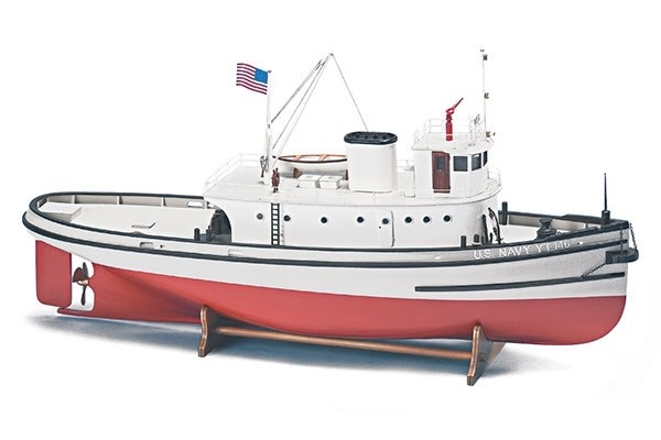 Billing Boats 1:50 Hoga Pearl Harbor Tugboat -Wooden hull