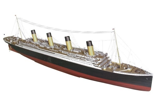 Billing Boats 1:144 RMS Titanic Complete -Wooden hull