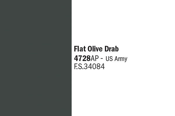 Italeri Flat Olive Drab US Army, 20 ml