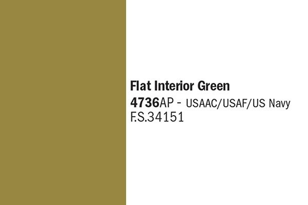 Italeri Flat Interior Green, 20 ml