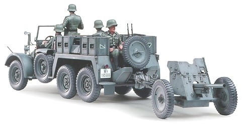 Tamiya 1/35 KRUPP TOWTRUCK M/37MM PAK