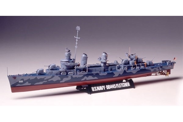 TAMIYA 1/350 U.S. Destroyer DD-445 Fletcher