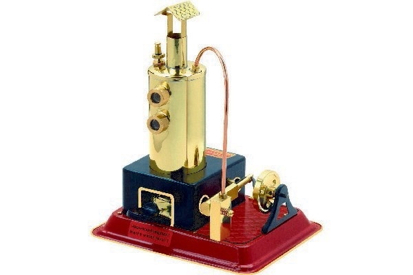 WILESCO Wil D 3 dampmaskine sort/messing