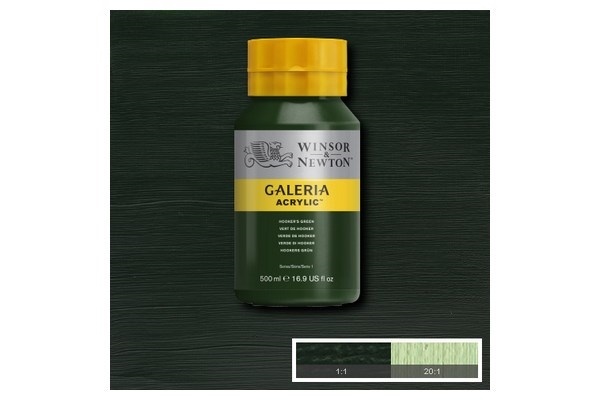WINSOR Galeria Acrylic 500Ml Hooker S Green 311