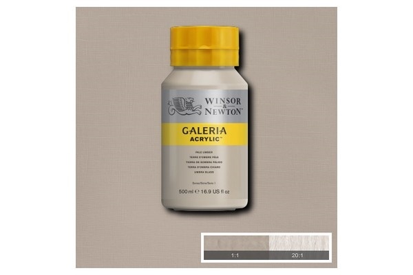 WINSOR Galeria Acrylic 500Ml Pale Umber 438