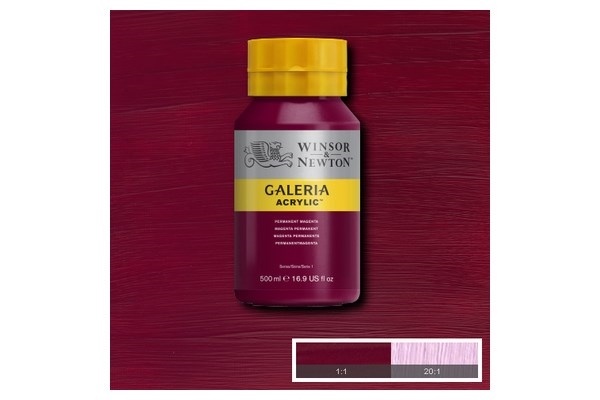 WINSOR Galeria Acrylic 500Ml Perm Magenta 488