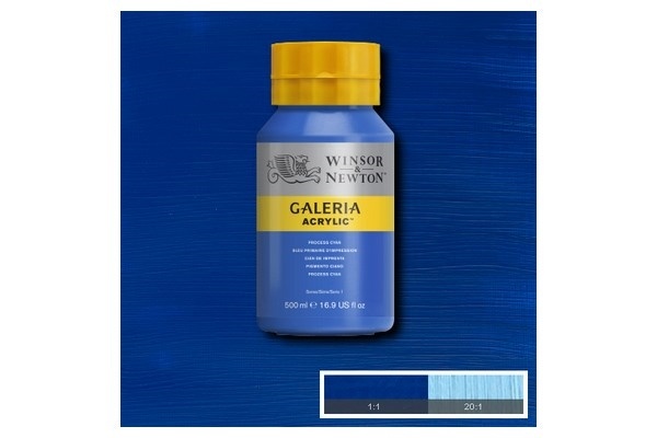WINSOR Galeria Acrylic 500Ml Process Cyan 535