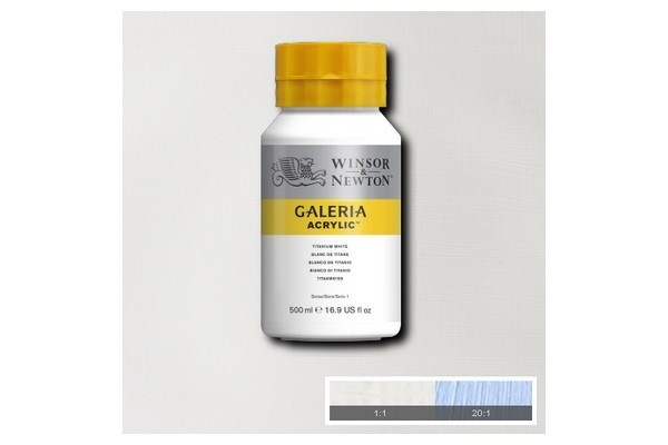 WINSOR Galeria Acrylic 500Ml Titanium White 644