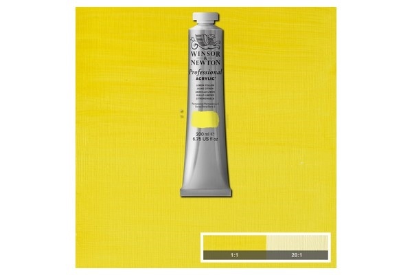 WINSOR Proff. acrylic 200ml lemon yellow 346