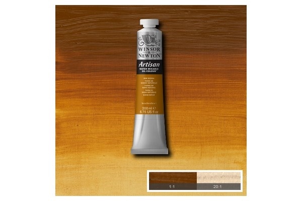 WINSOR Artisan water mix oil 200ml raw sienna 552