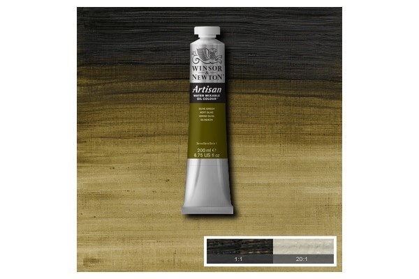 WINSOR Artisan water mix oil 200ml olive green 447