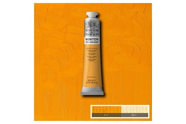 WINSOR Winton oil 200ml cadmium yellow hue 109