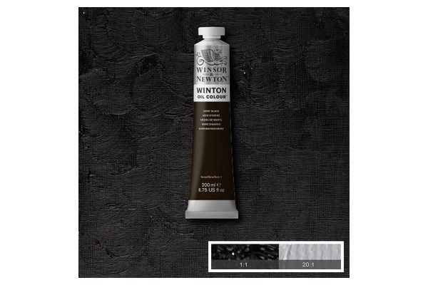 WINSOR Winton oil 200ml ivory black 331