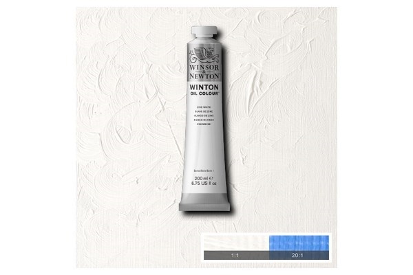WINSOR Winton oil 200ml zinc white 748