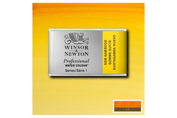 WINSOR Watercolour proff pan Gamboge New 267