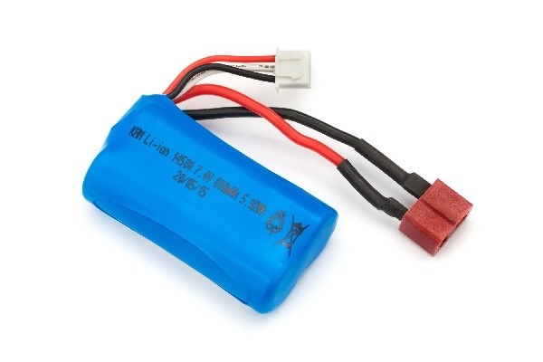 Blackzon Battery Pack (Li-ion 7.4V, 800mAH), w/T-Plug